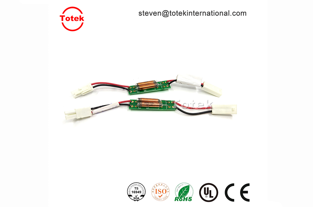 2pin JST SMP-02V connector wire harness with relay pcb board
